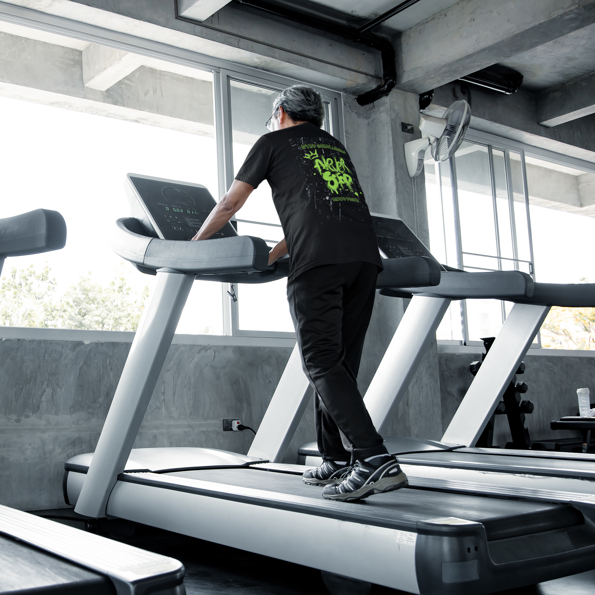 Motivational Stop Complaining Unisex Heavy Cotton Tee, Playera Never Stop Gift for Men or Women, Inspirational Shirt