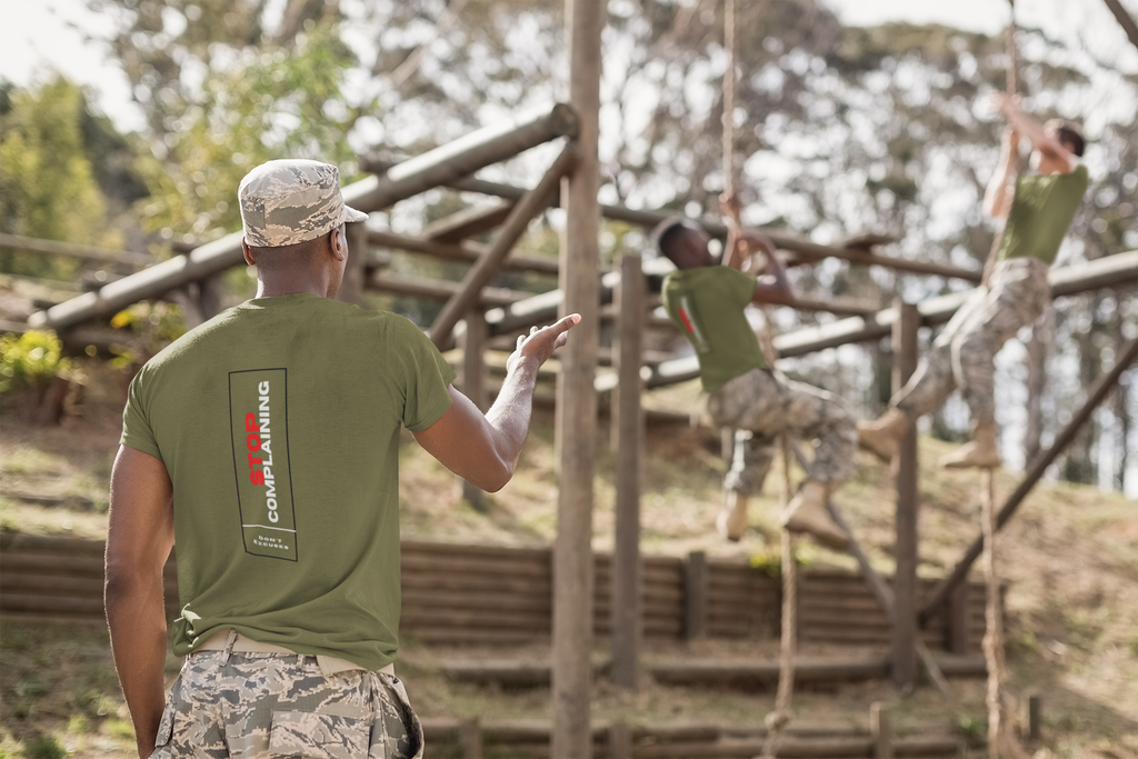 Motivational T-shirt, Stop Complaining, Unisex Tee, No Excuses, Inspirational Shirt, Daily Reminder, Positive Vibes