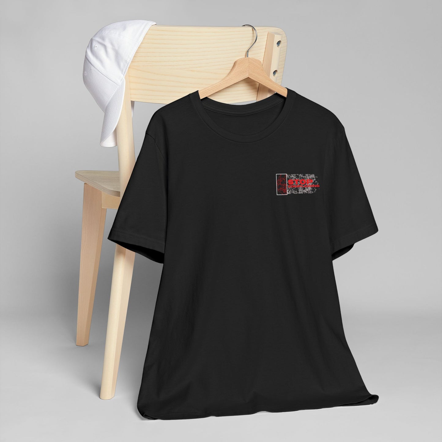 Street Art Inspired Unisex T-Shirt - Bold Graphic Tee for Urban Fashion, Casual Wear, Gift for Art Lovers, Trendy Streetwear, Emo Style