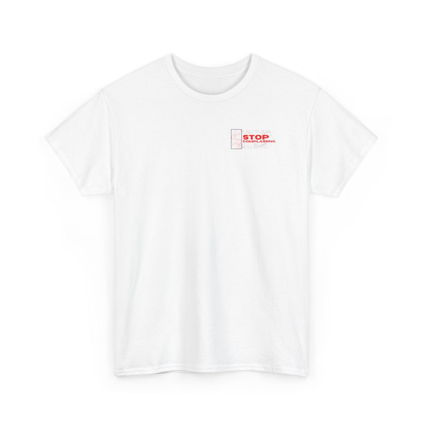 Disciplined and Consistent Life Unisex Heavy Cotton Tee, Sop complaining, Motivational Tee, Gym Shirt, Workout Shirt, Complaining shirt
