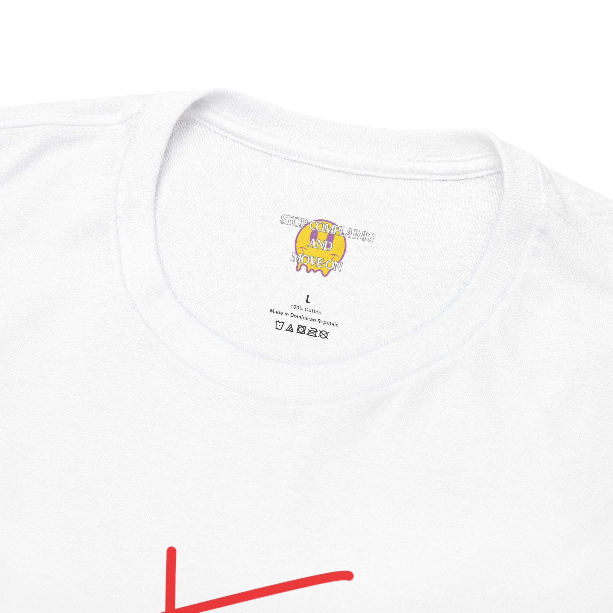 STOP COMPLAINING, Comfortable Unisex Heavy Cotton T-Shirt, Casual Style, Perfect for Gift Giving, Complain Style Shirt, Everyday Wear